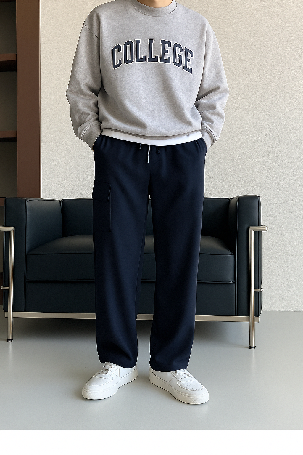 데일리 와이드 카고팬츠